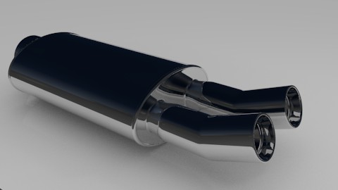 Twin exhaust preview image 1